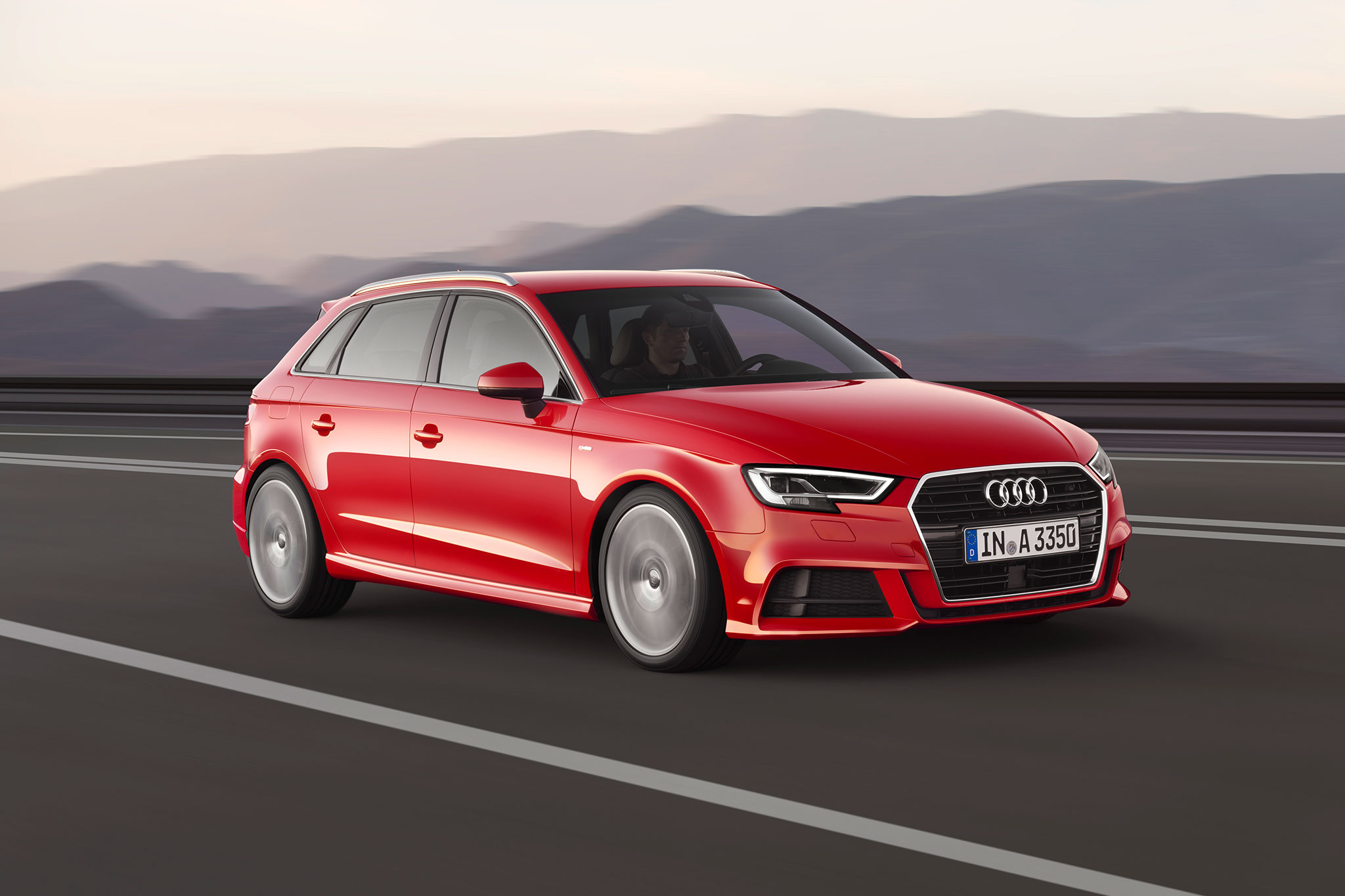 2017-Audi-A3-Sportback-European-Spec-front-three-quarter-in-motion-01